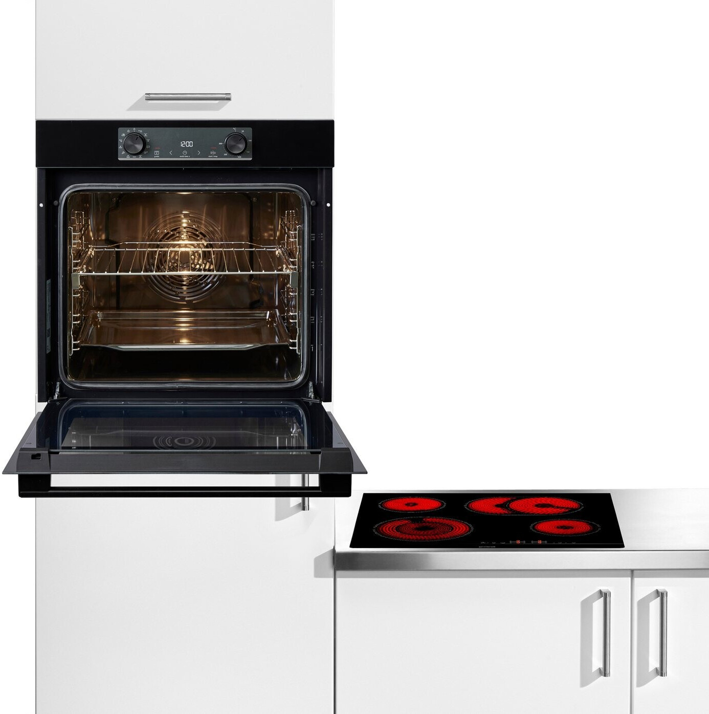 Комплект Gorenje BOS6737E13BGOT духова шафа + ECT643BSCOT - Зображення 4