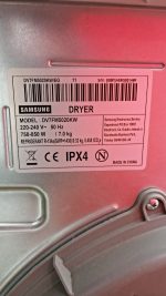 Сушильна машина Samsung DV7FM5020KW - Зображення 7
