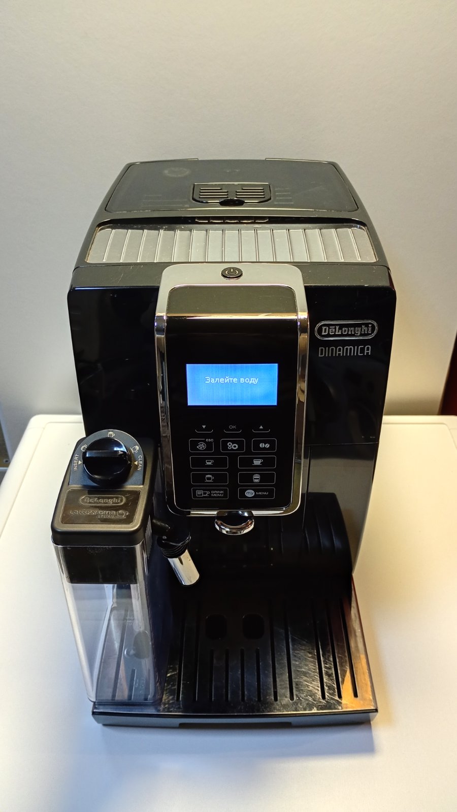Кавомашина Delonghi Dinamica Black - Зображення 5